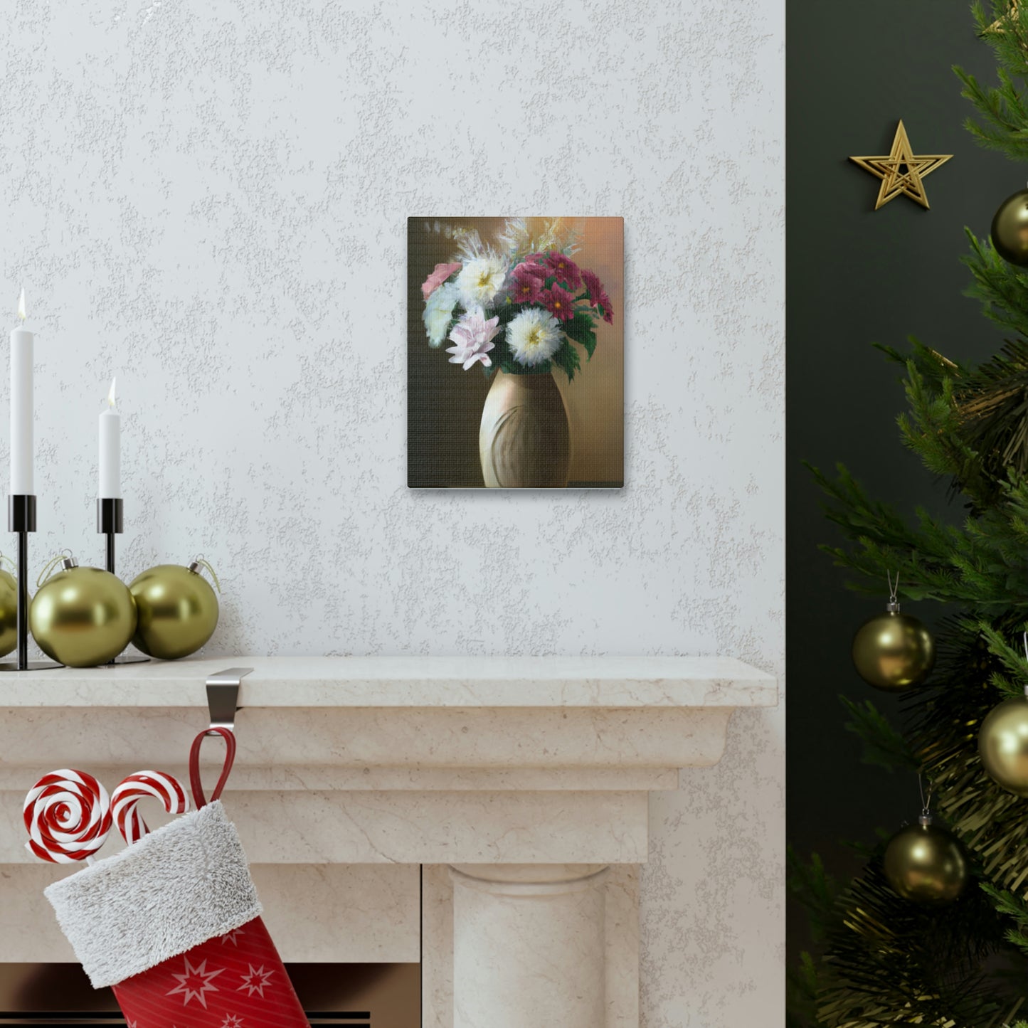 Floral Finesse Art. - Canvas