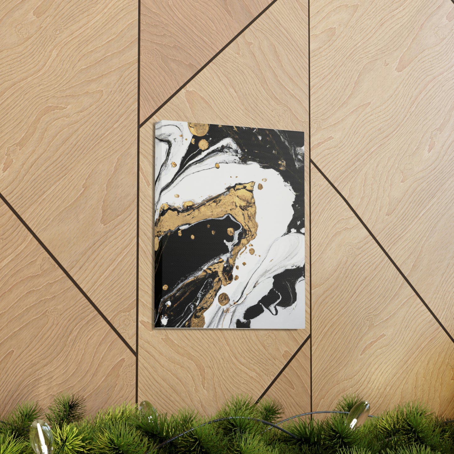 Opulent Splatter Luxe - Canvas