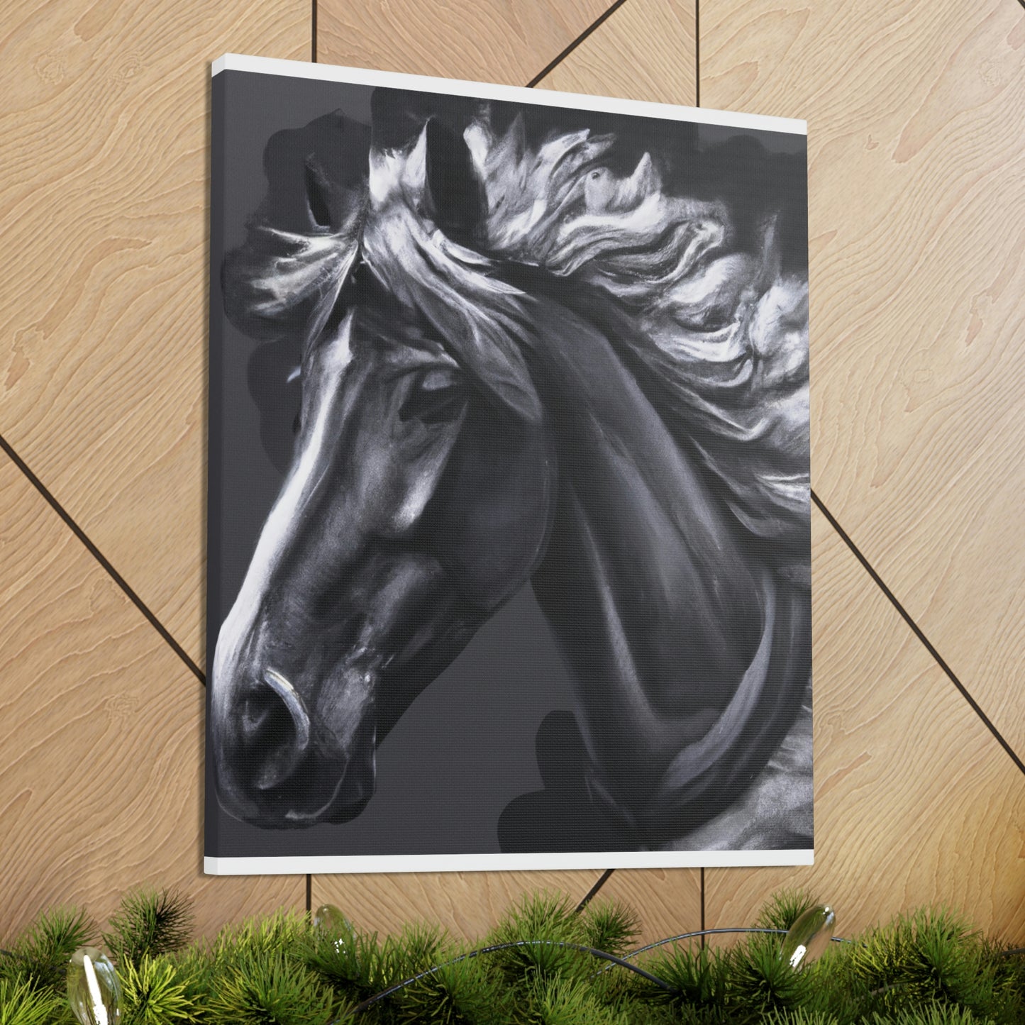 Equine Lattice - Canvas