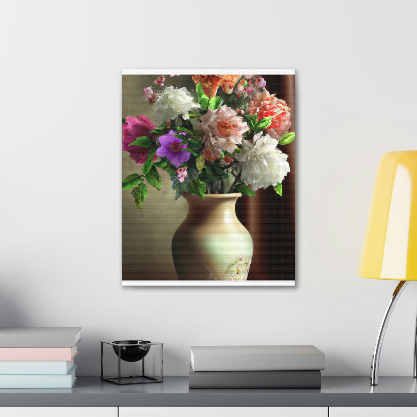 Floral Enchantment. - Canvas