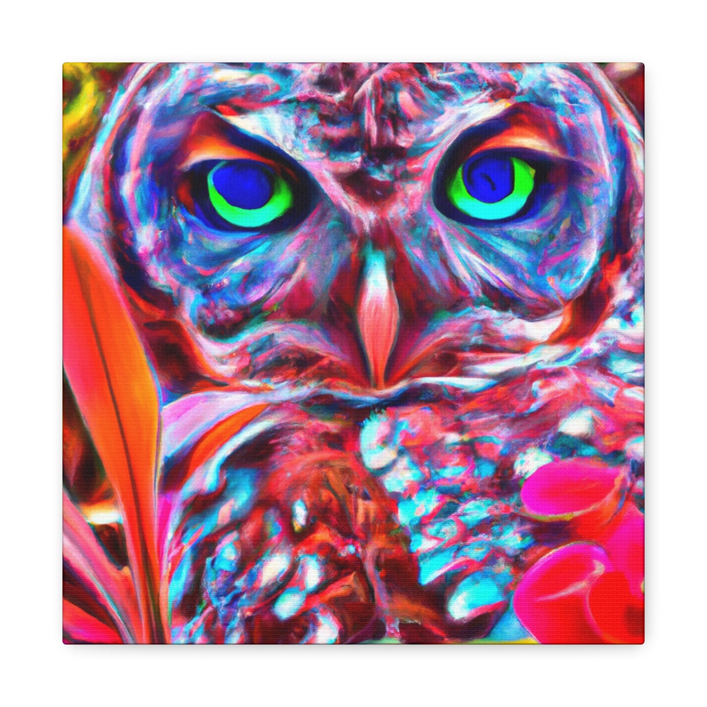 Owl Utopia. - Canvas