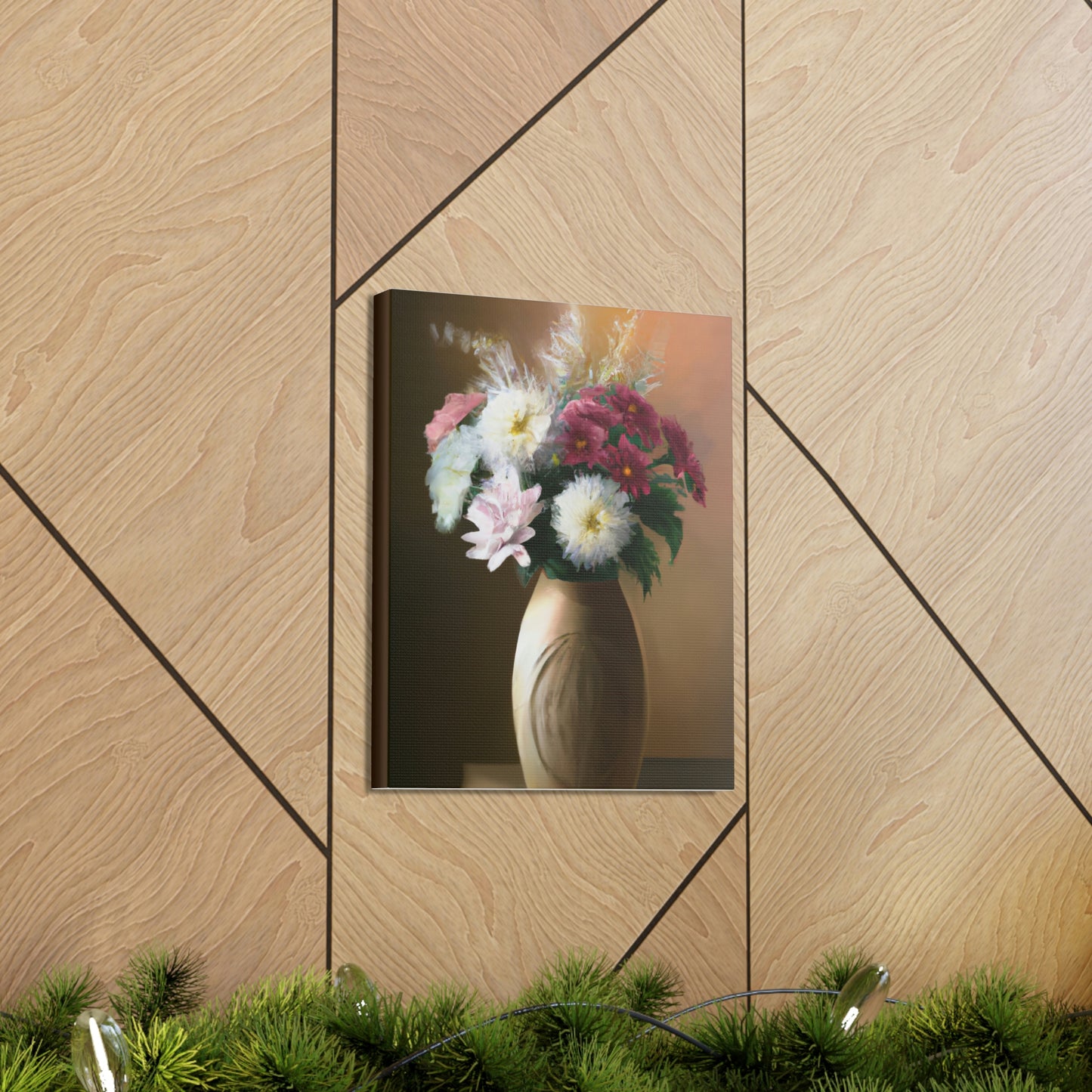 Floral Finesse Art. - Canvas