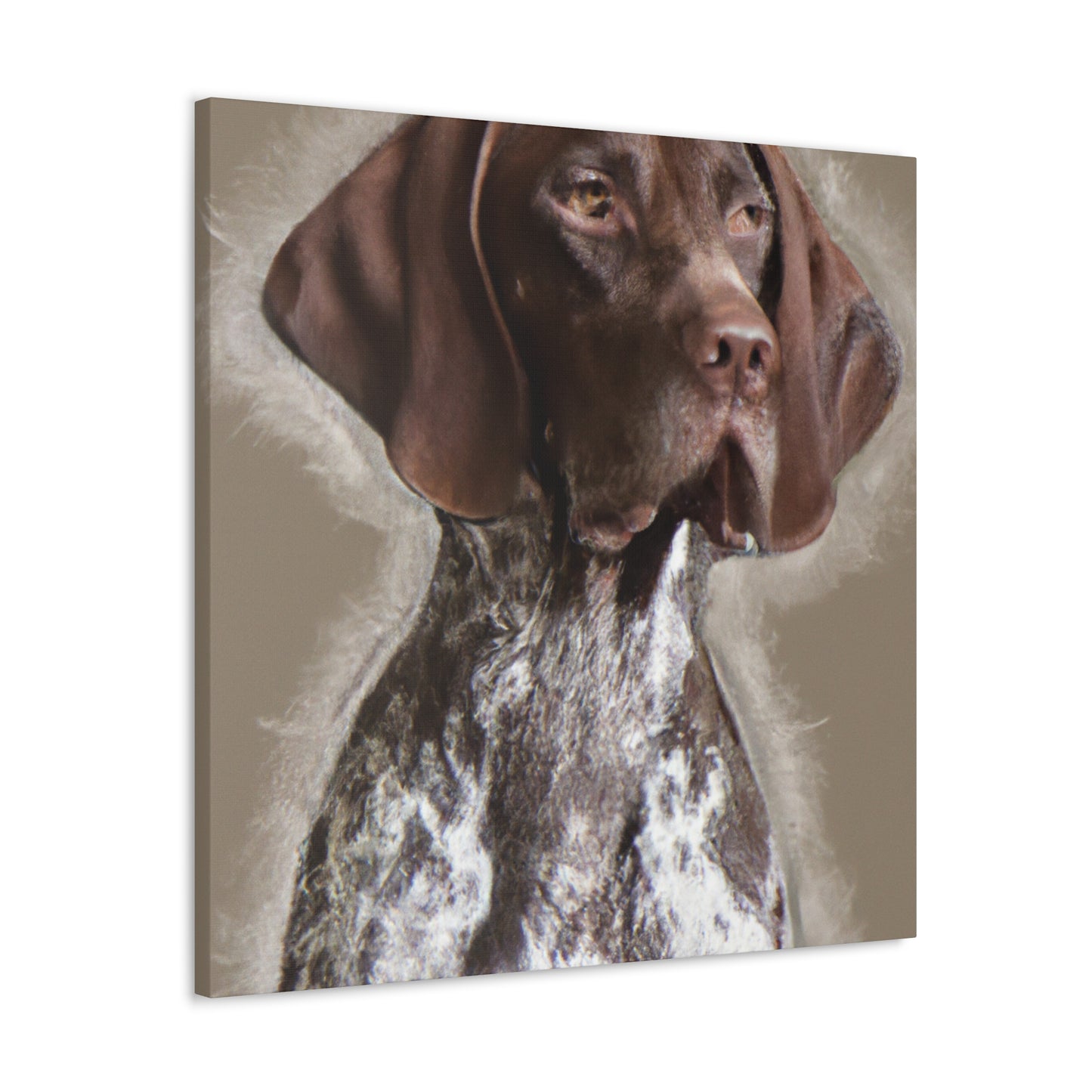 Pointer Posh. - Canvas