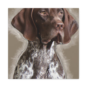 Pointer Posh. - Canvas