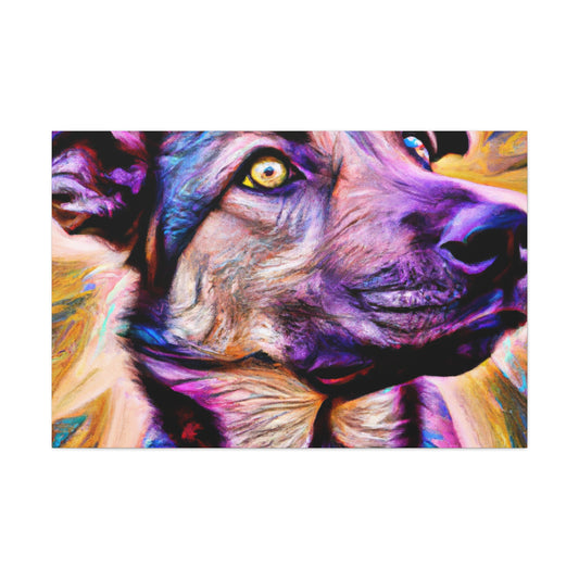 Canine Oasis - Canvas