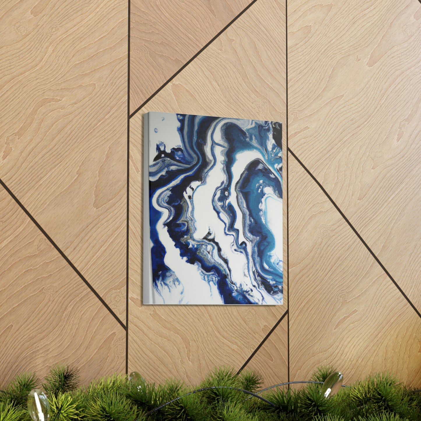 "Blue Bliss" - Canvas