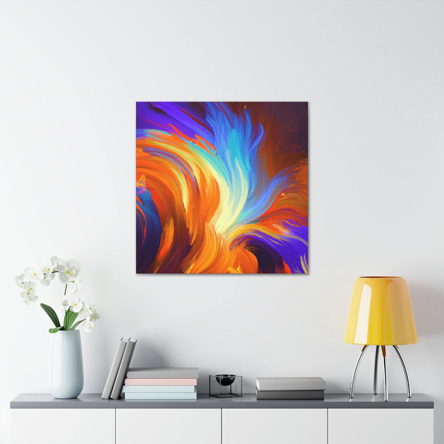 Frost Haze. - Canvas