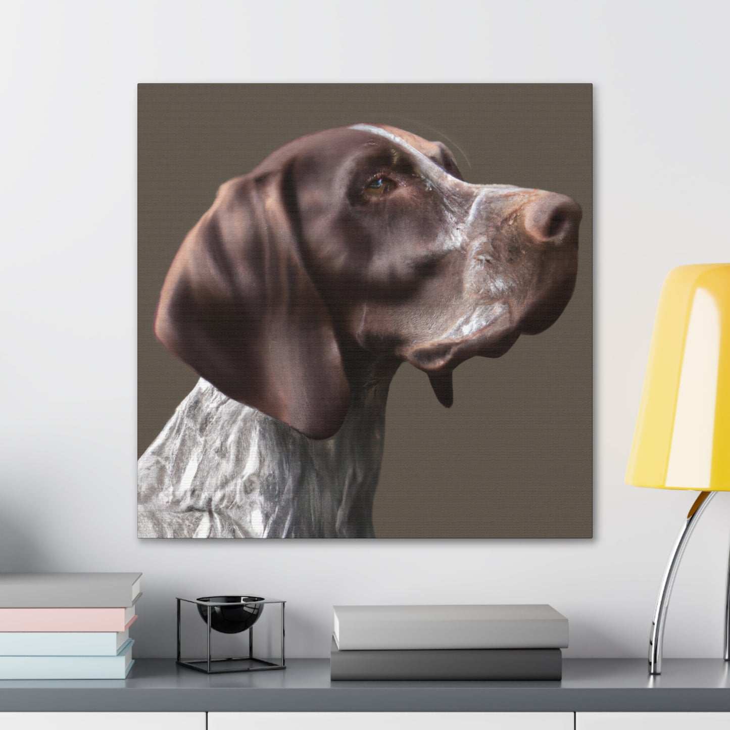 Pointer Perfection. - Canvas
