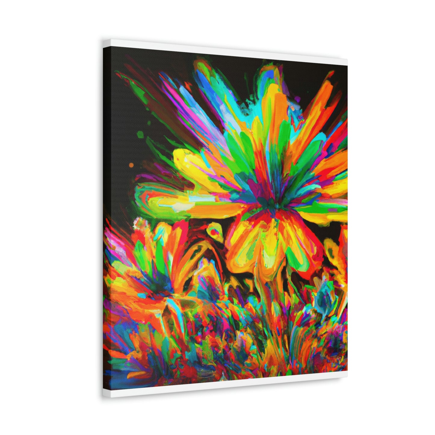 Vivid Bloom. - Canvas