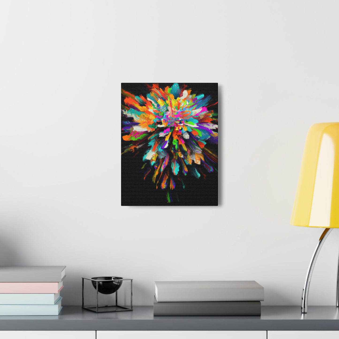 Psychedelic Bloom - Canvas