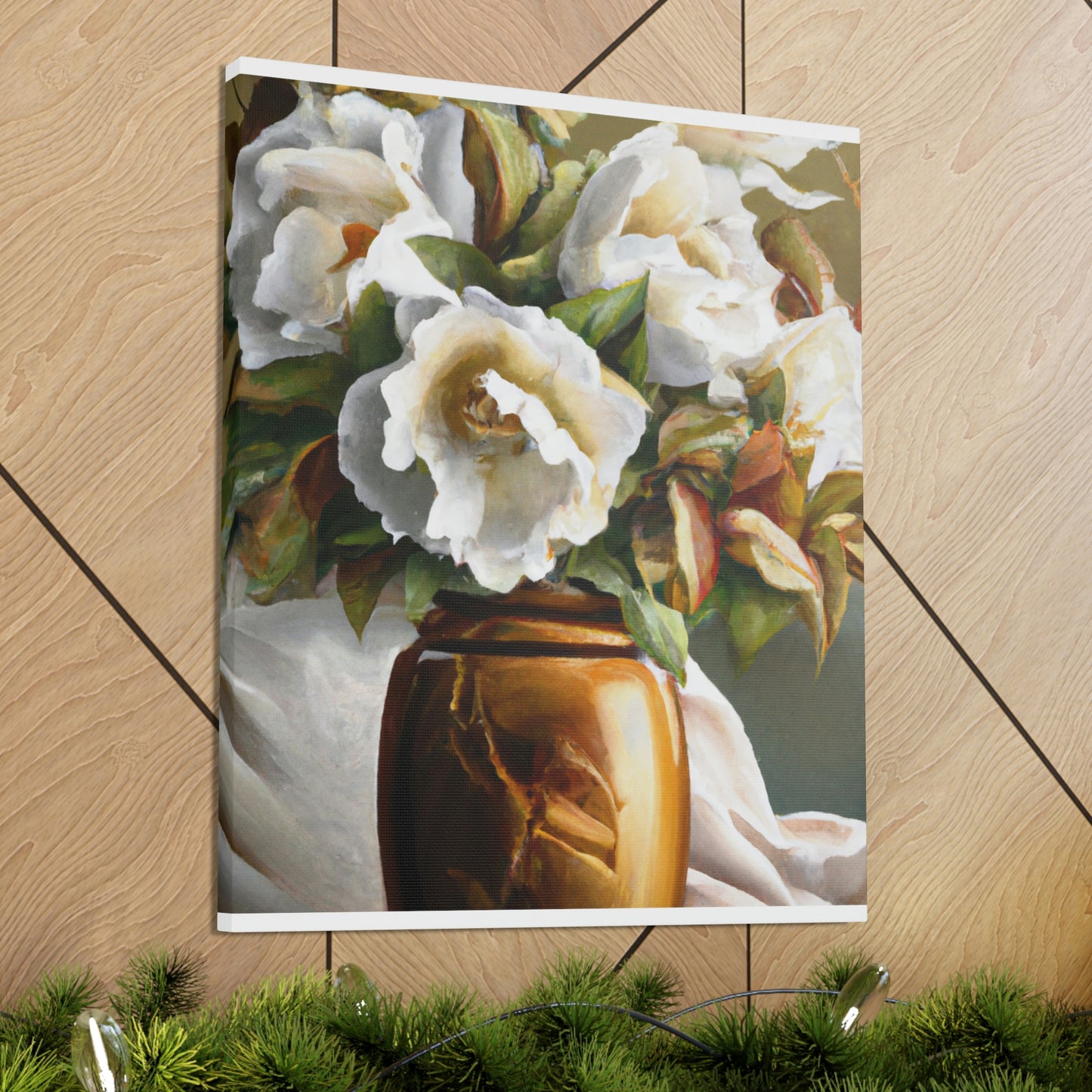 "Floral Vibrance Refined." - Canvas