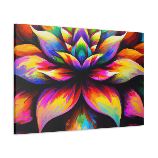 "Vivid Blooms" - Canvas