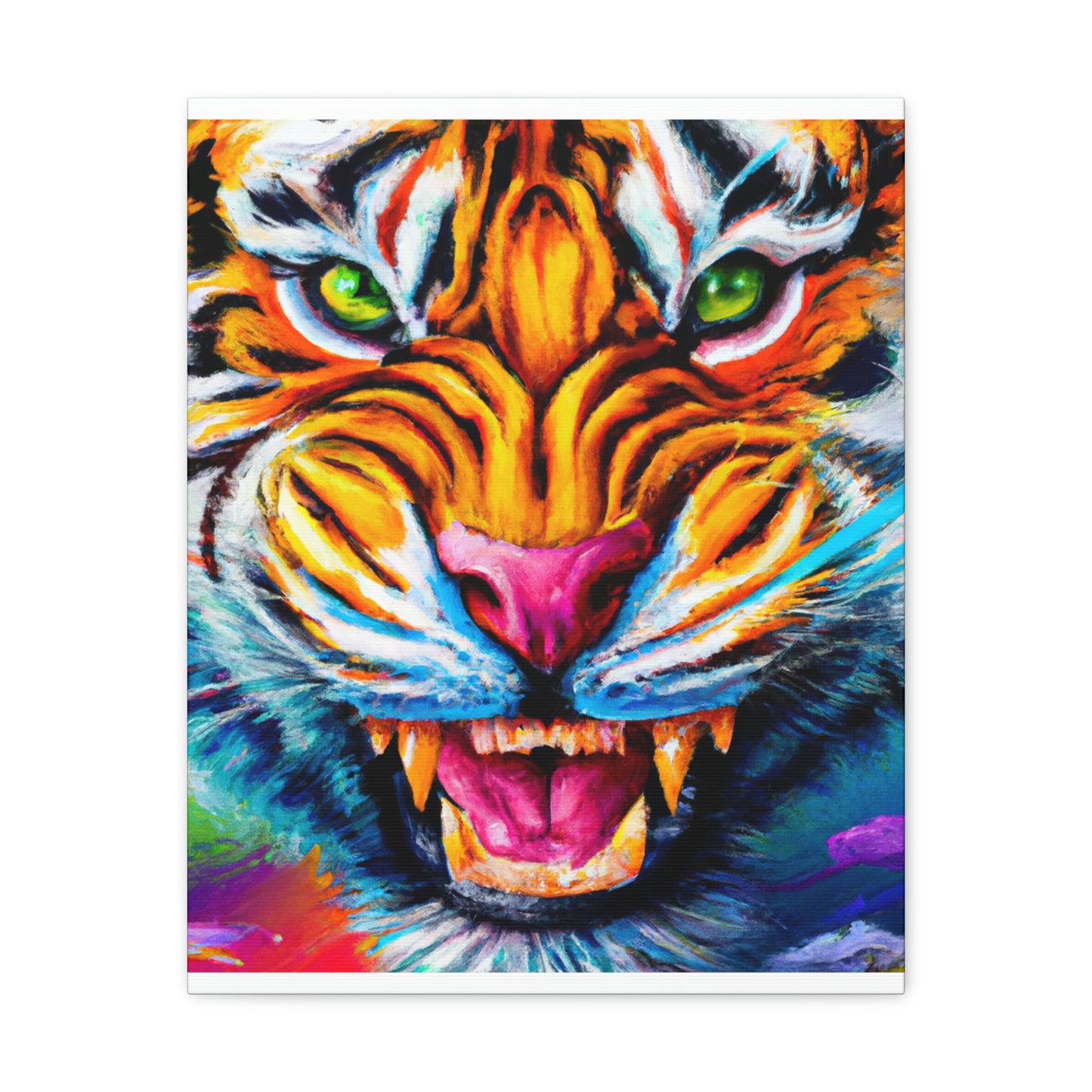 Tiger Dream. - Canvas