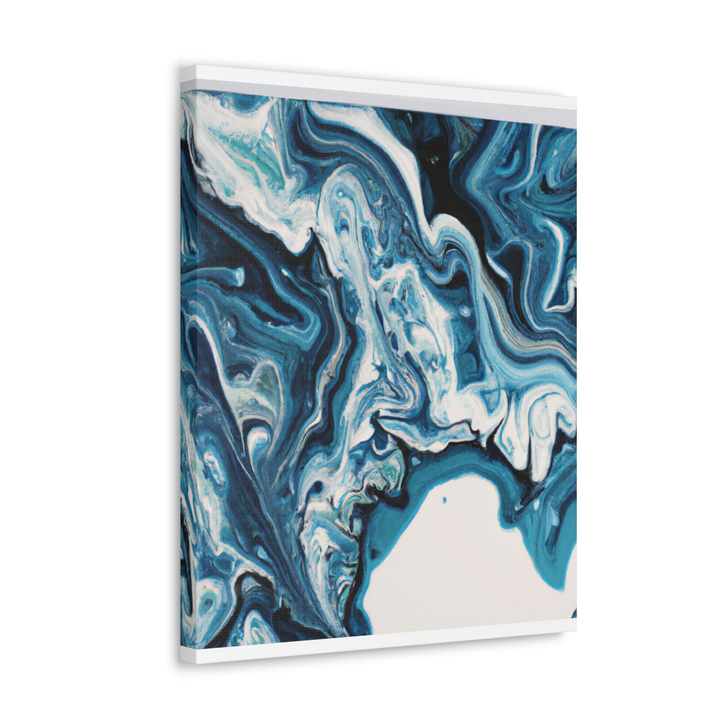 "Blue Harmony". - Canvas