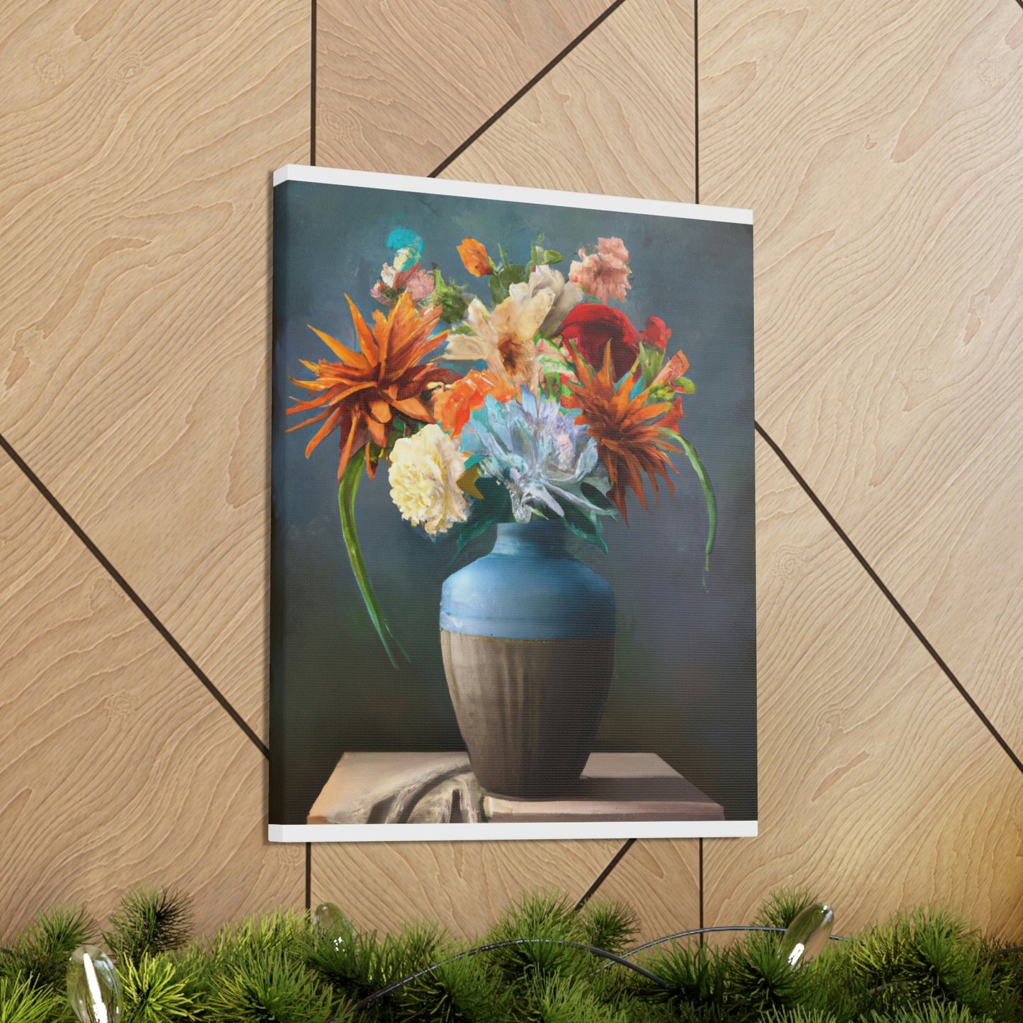 Joyous Floral Lush - Canvas