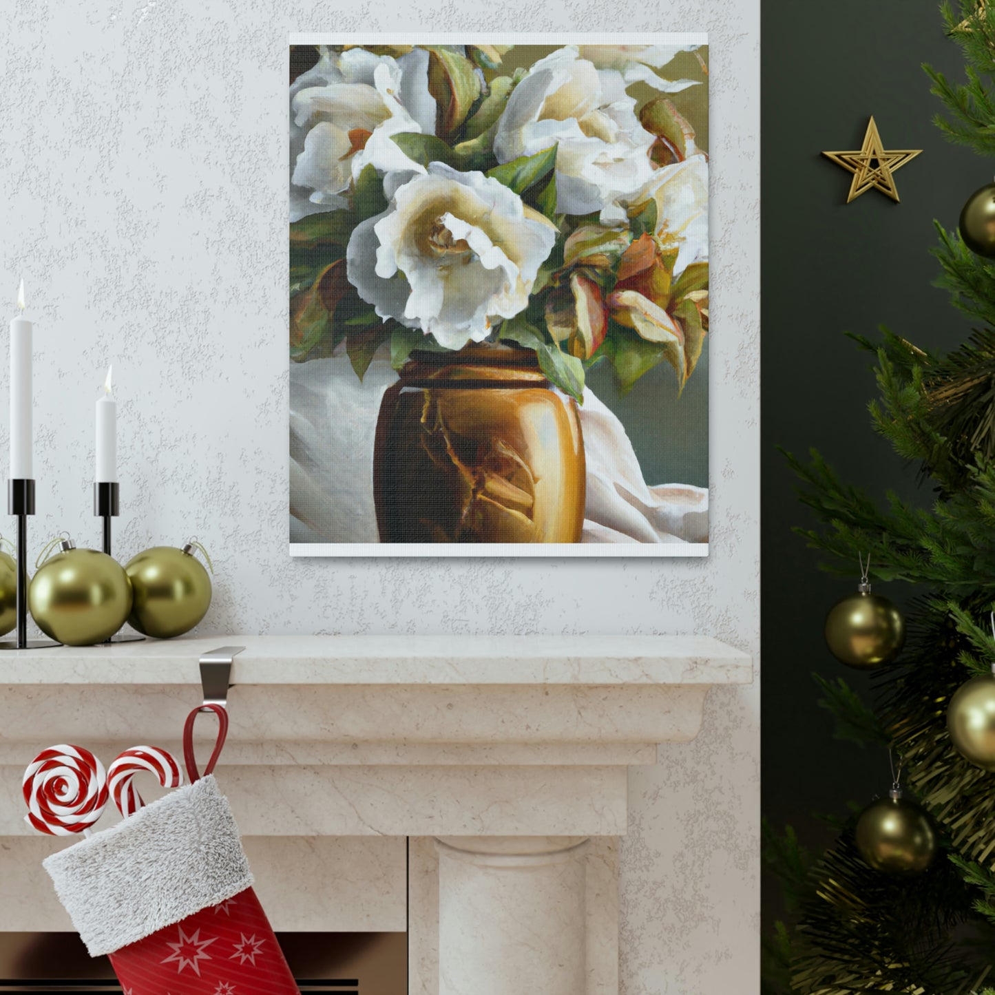 "Floral Vibrance Refined." - Canvas