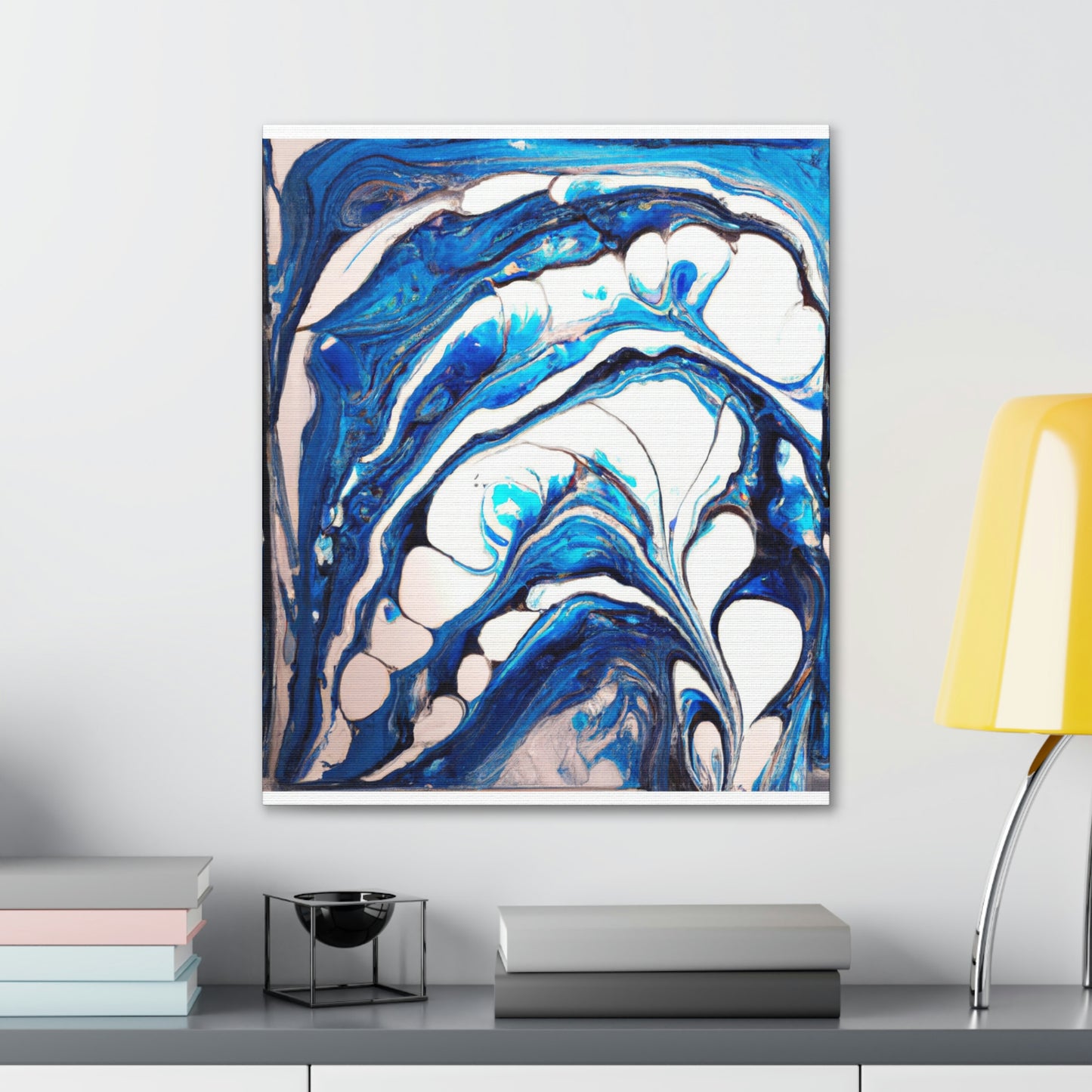 Aqua Splendor. - Canvas