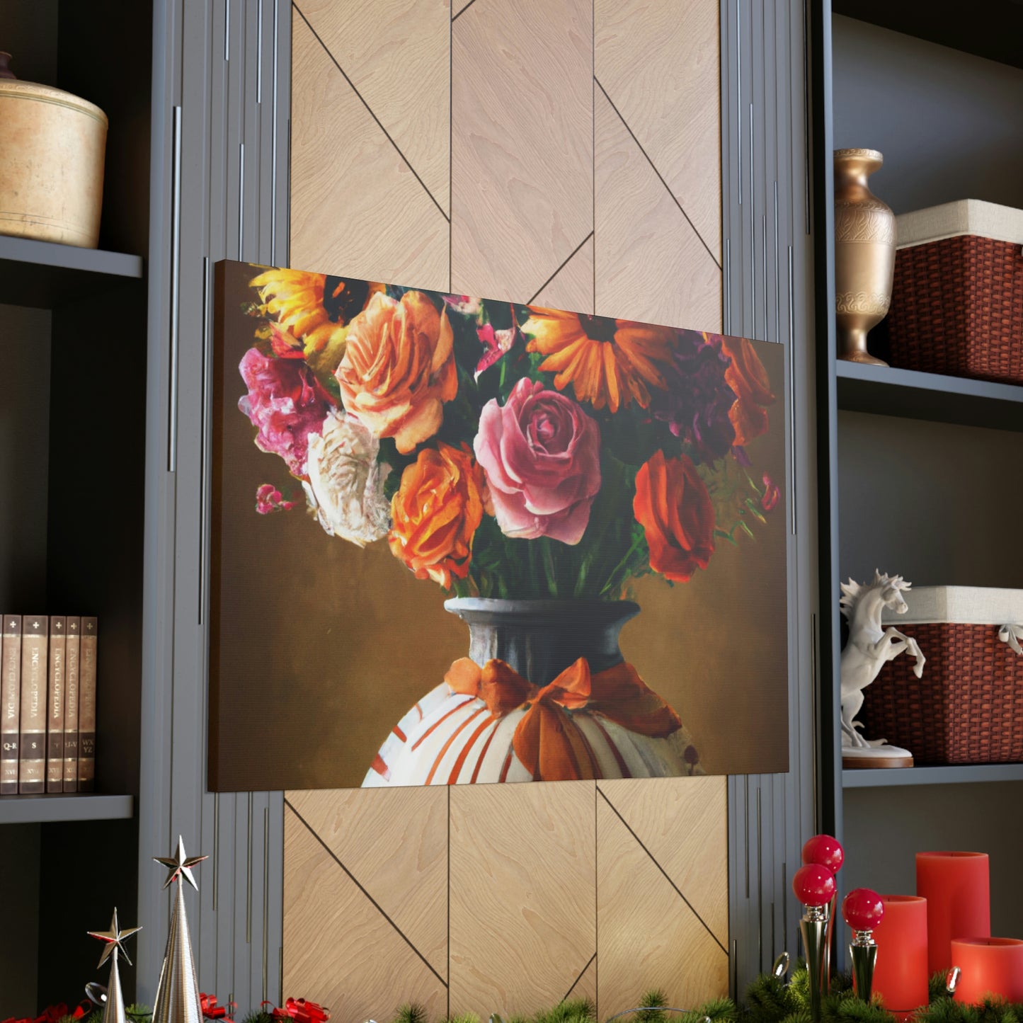 Fluid Floral Beauty - Canvas