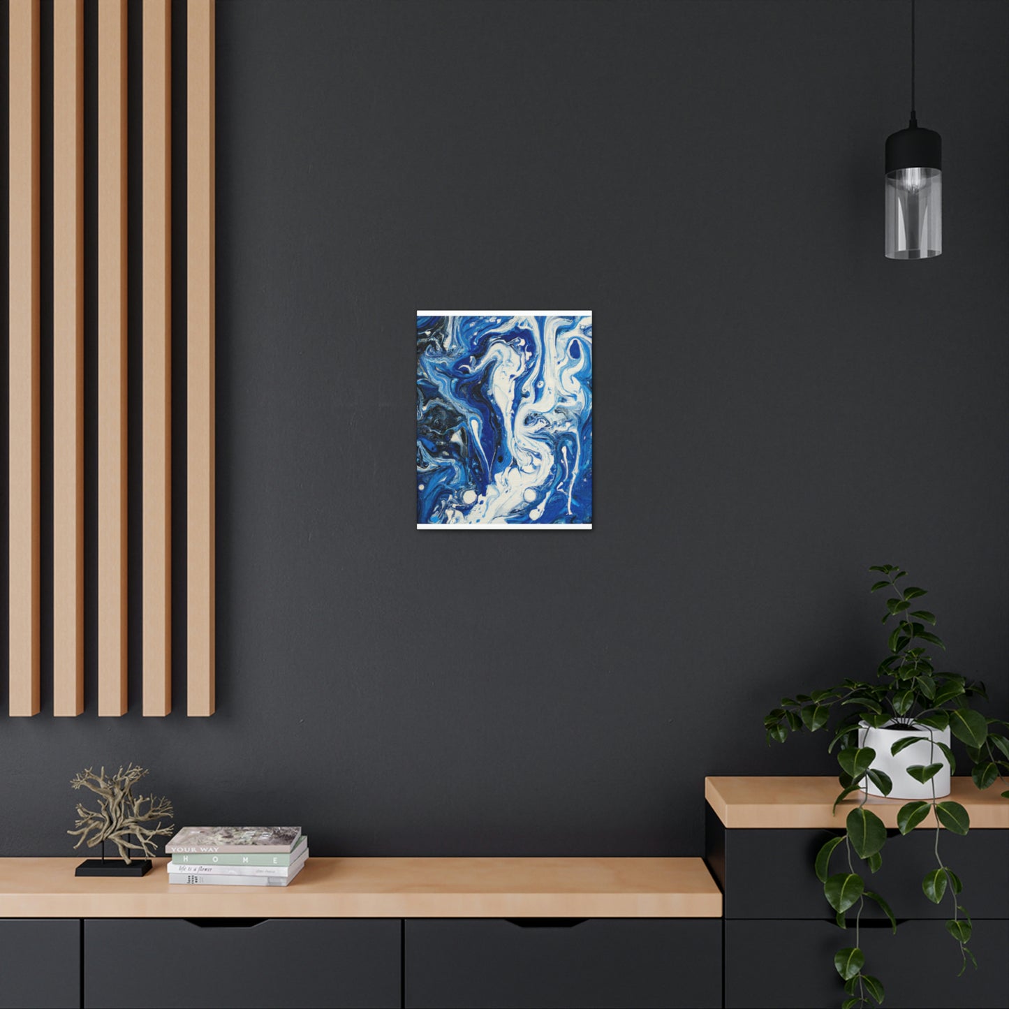 "Aqua Splendor" - Canvas