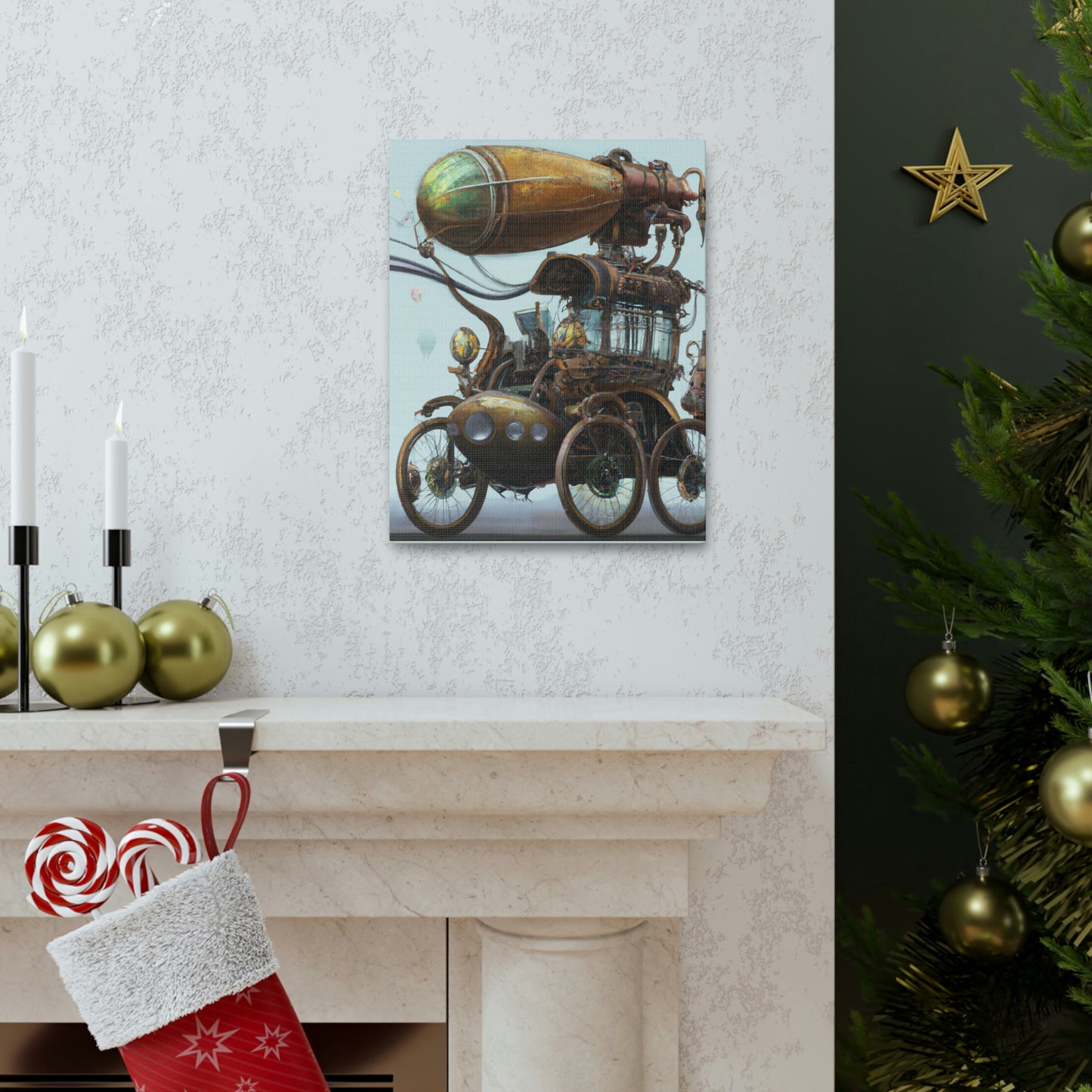 Steampunk Chariot - Canvas