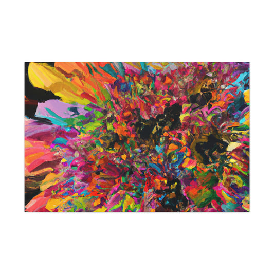 "Psychedelic Blossom" - Canvas