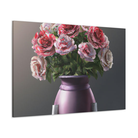 Floral Detail Bliss. - Canvas