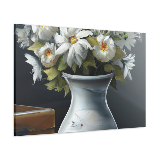 "Flower Vase Redux" - Canvas