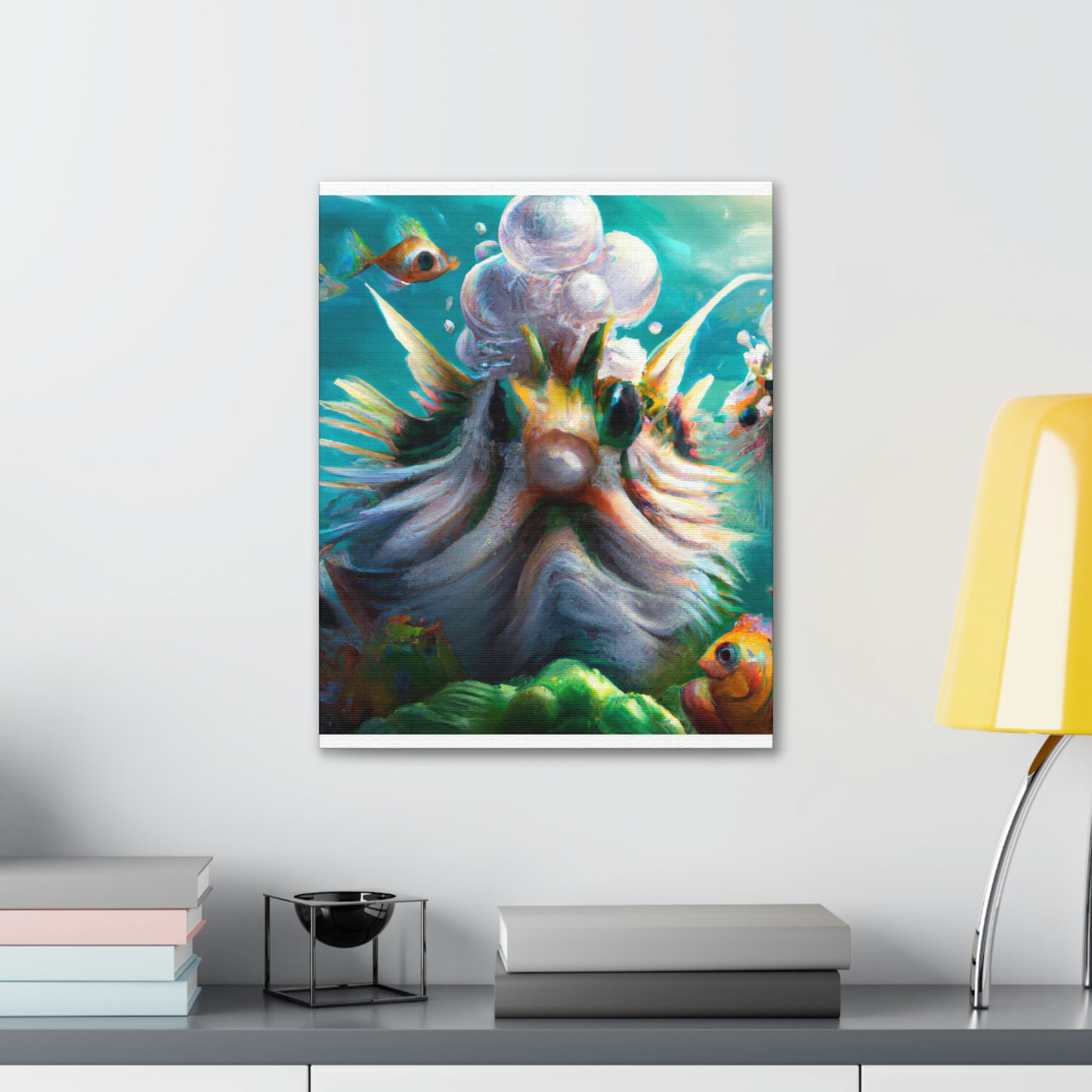 Ocean Vibrance. - Canvas