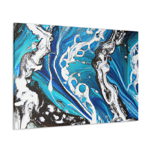 Blue Splendor. - Canvas