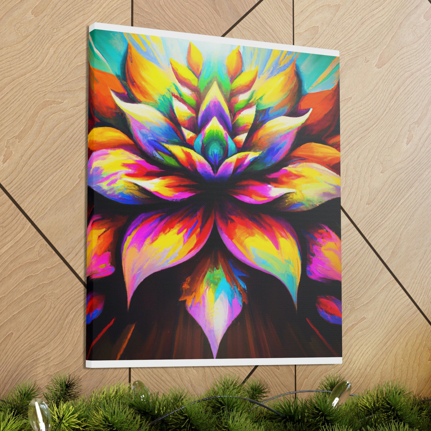 "Vivid Blooms" - Canvas