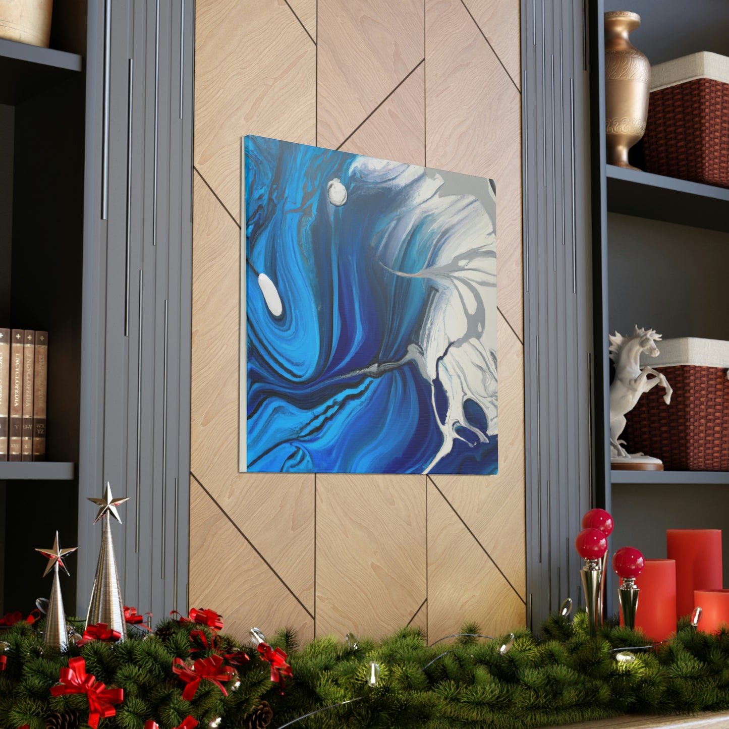 Sea Swirl. - Canvas