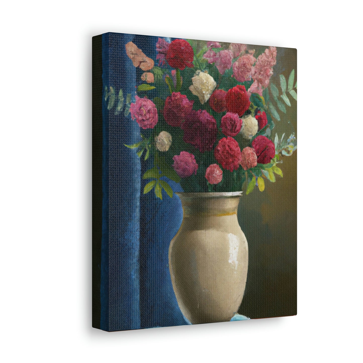 Floral Fantasia. - Canvas