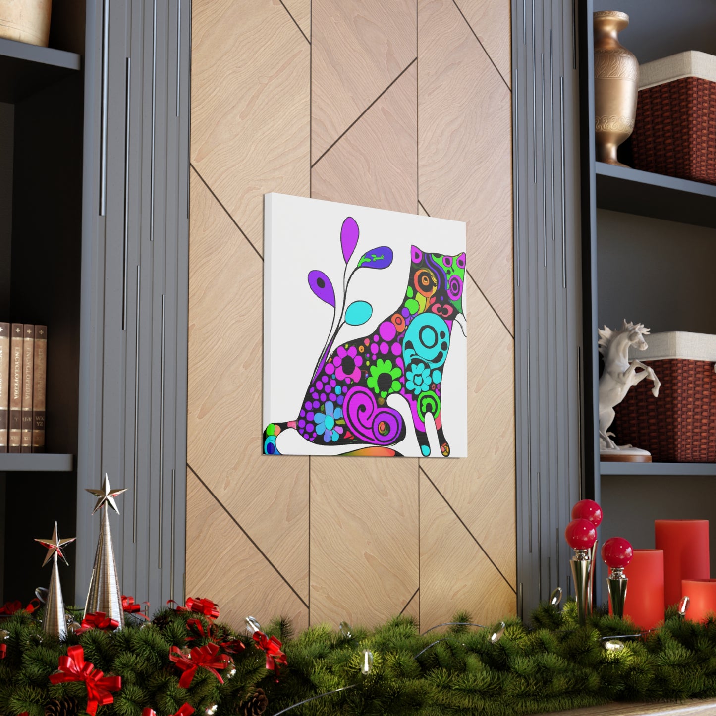 Flora Feline - Canvas