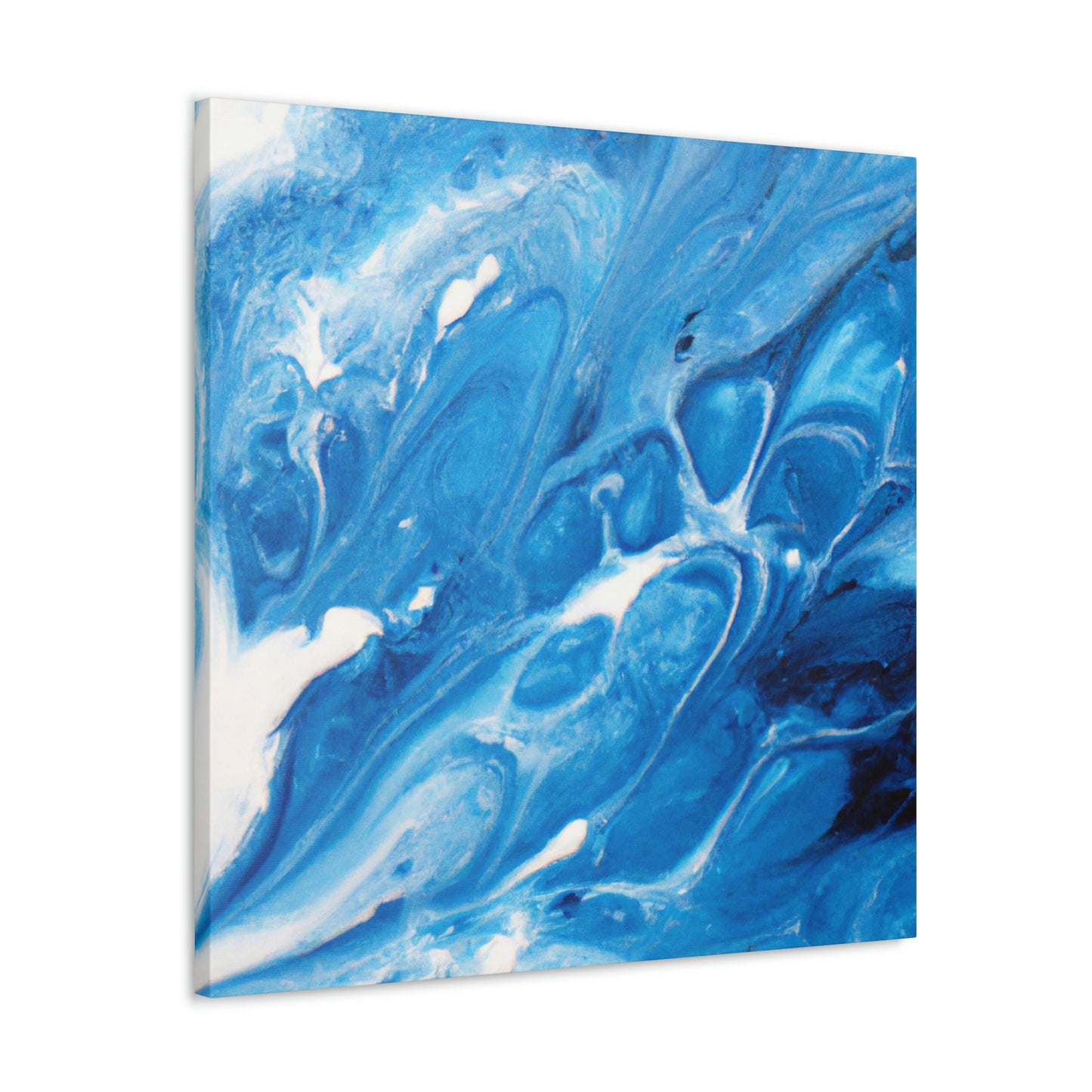 Blue Vapour. - Canvas