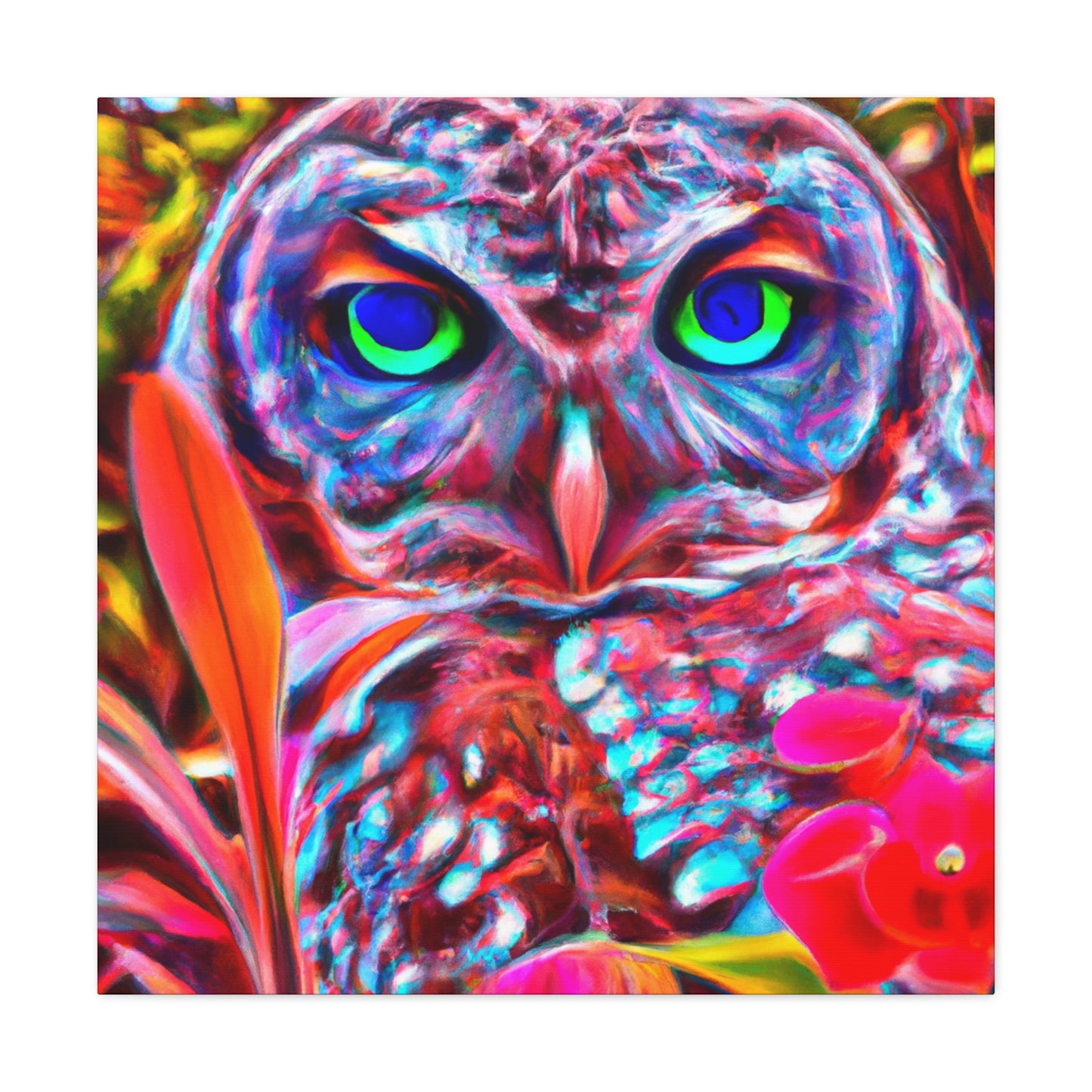 Owl Utopia. - Canvas