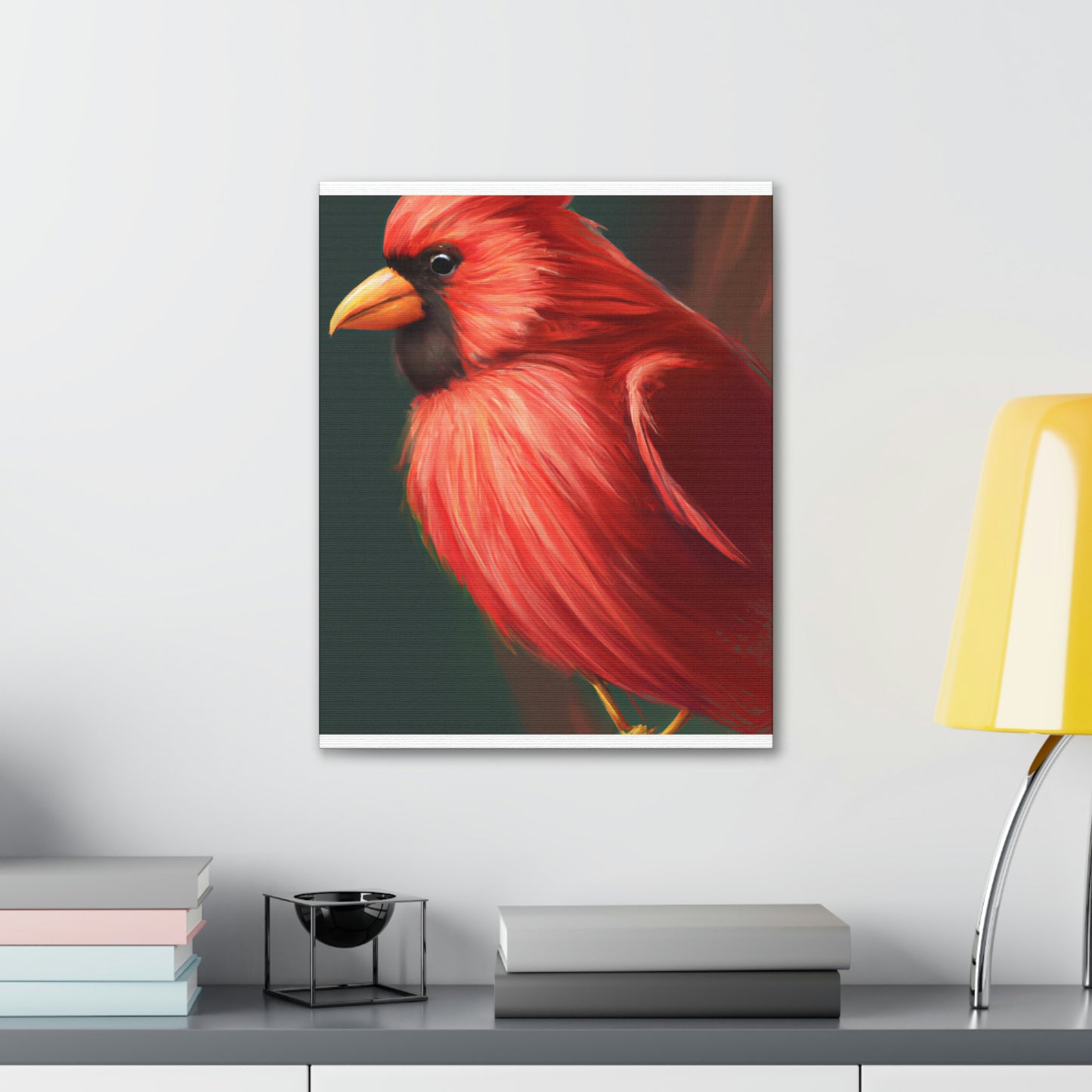 Redbird Sketch. - Canvas