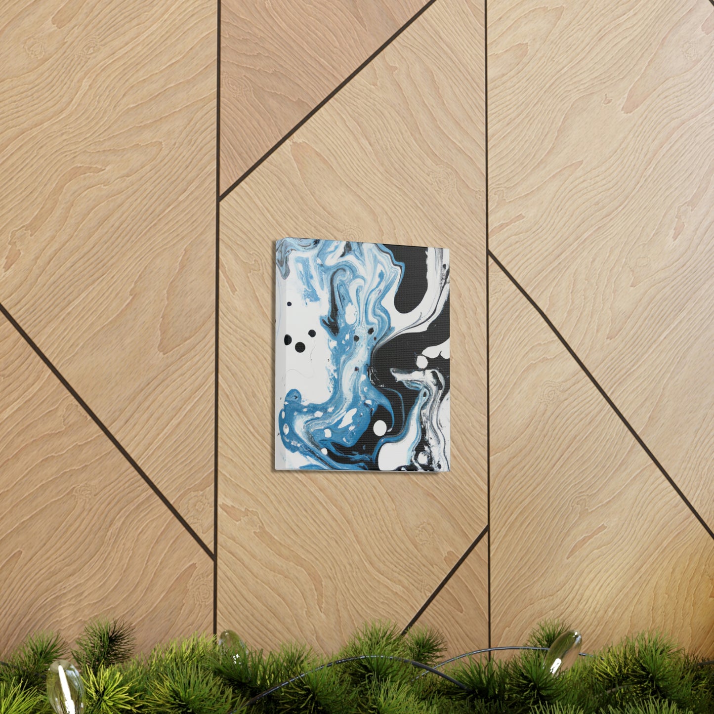 "Bluetopia" - Canvas