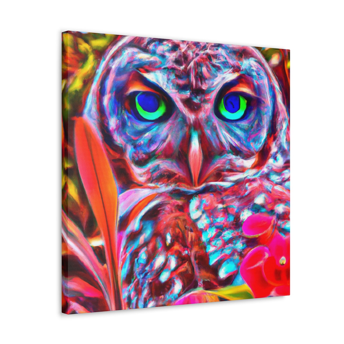 Owl Utopia. - Canvas