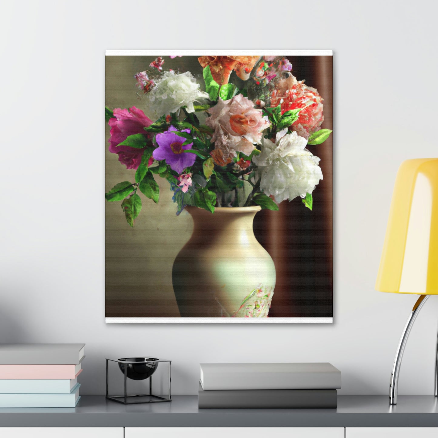 Floral Enchantment. - Canvas