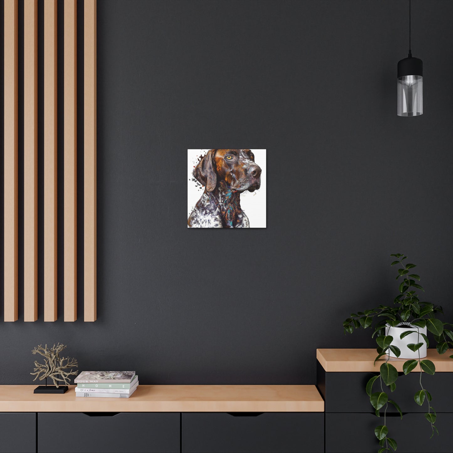 Furry Splendor. - Canvas