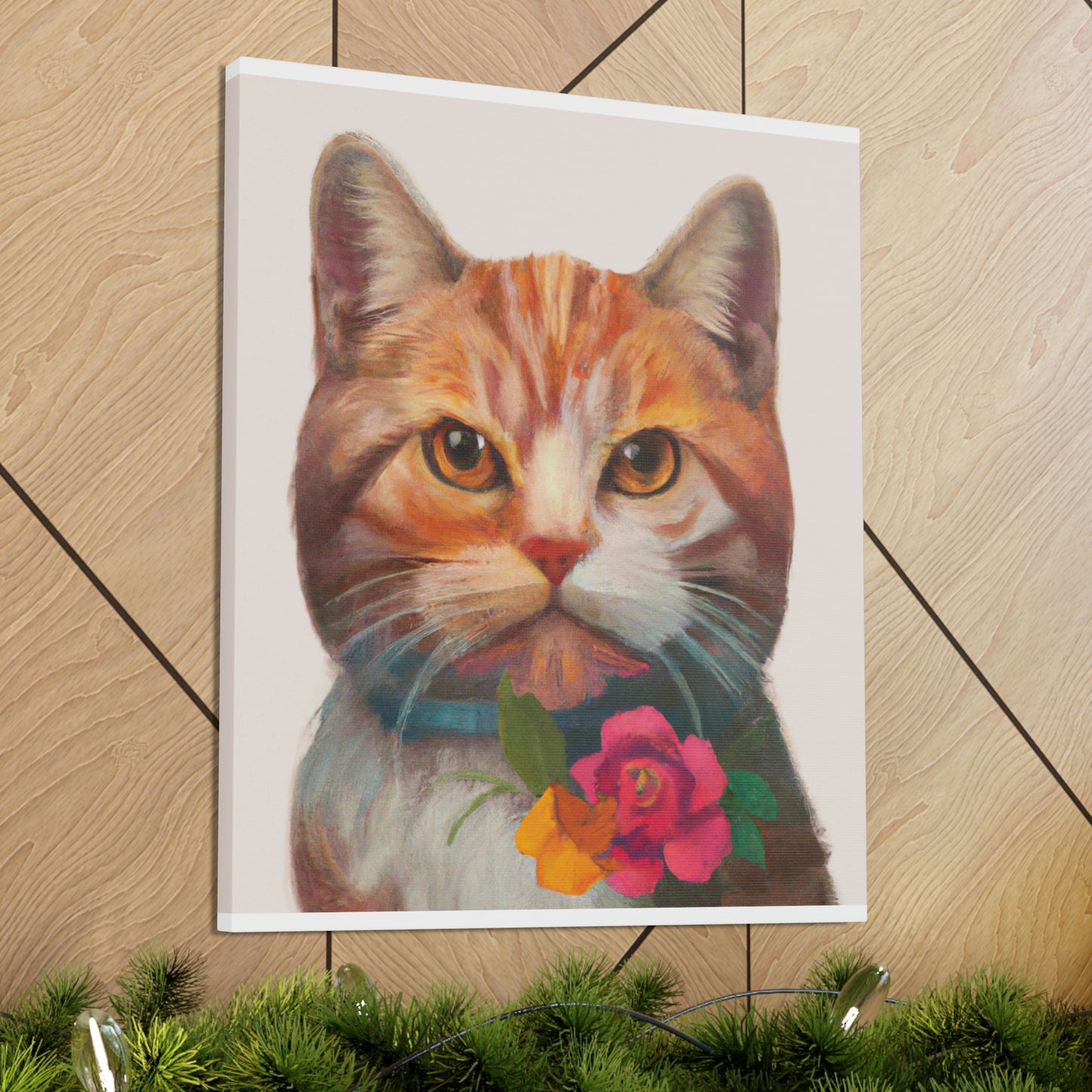 Cat Bliss. - Canvas