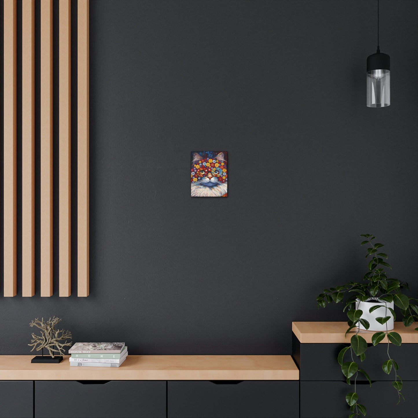 "Feline Vibrance" - Canvas