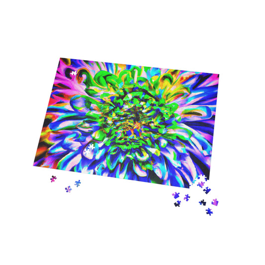 "Psychedelic Petals"- Puzzle