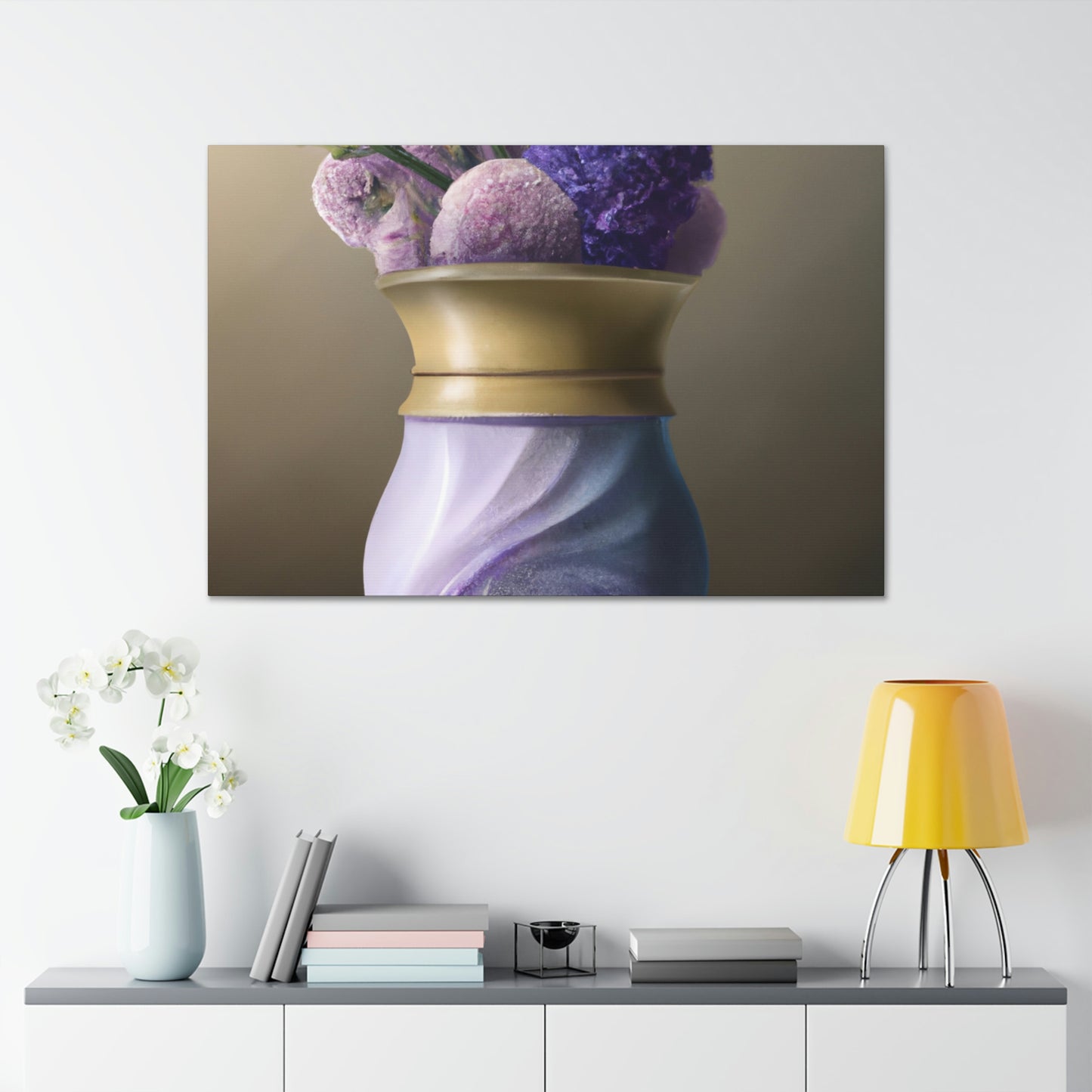 "Blossoms in Detail". - Canvas