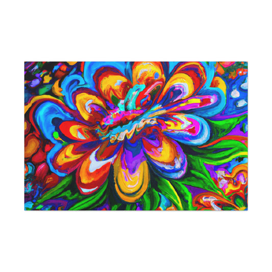 Fantasy Flora. - Canvas