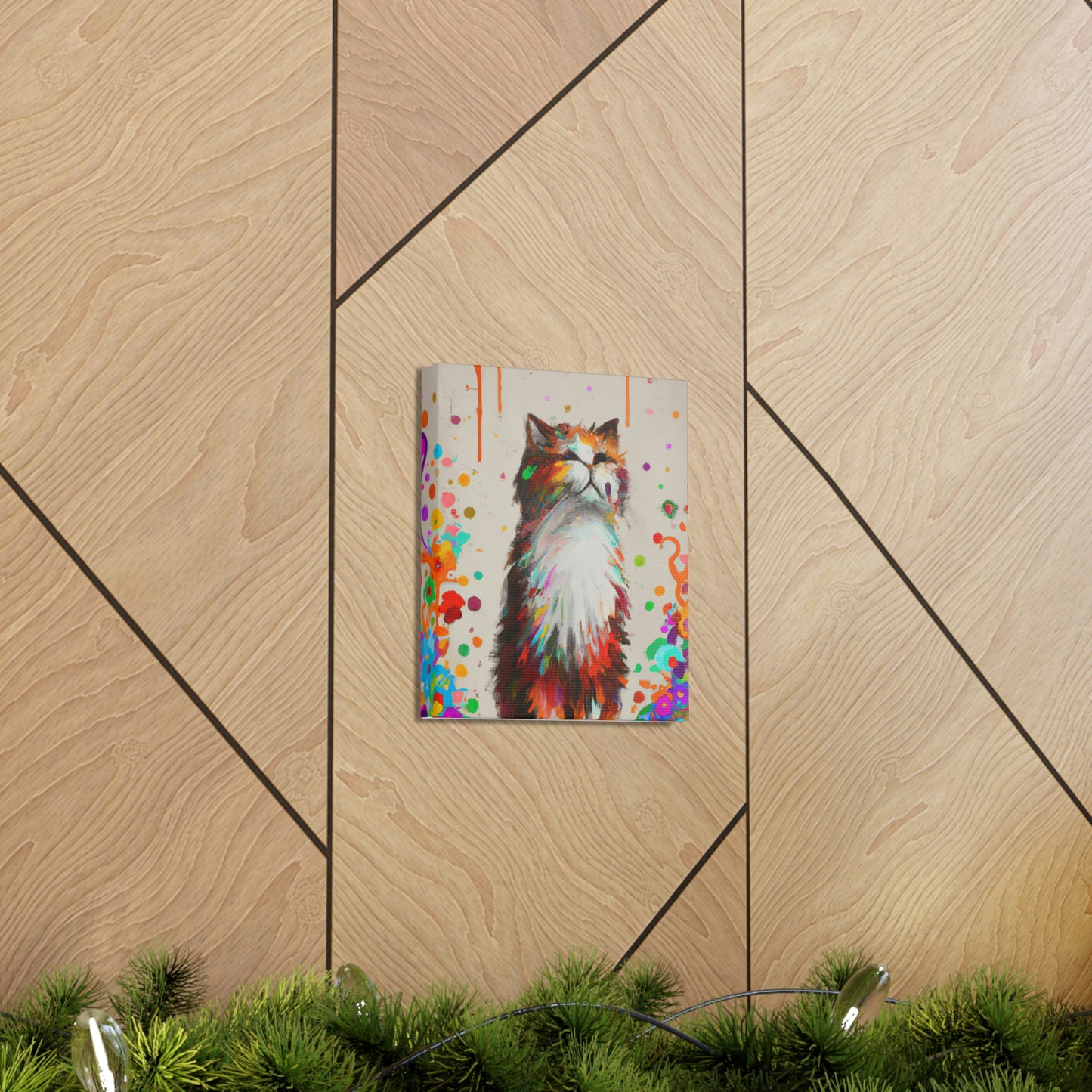 Mew Blooms - Canvas