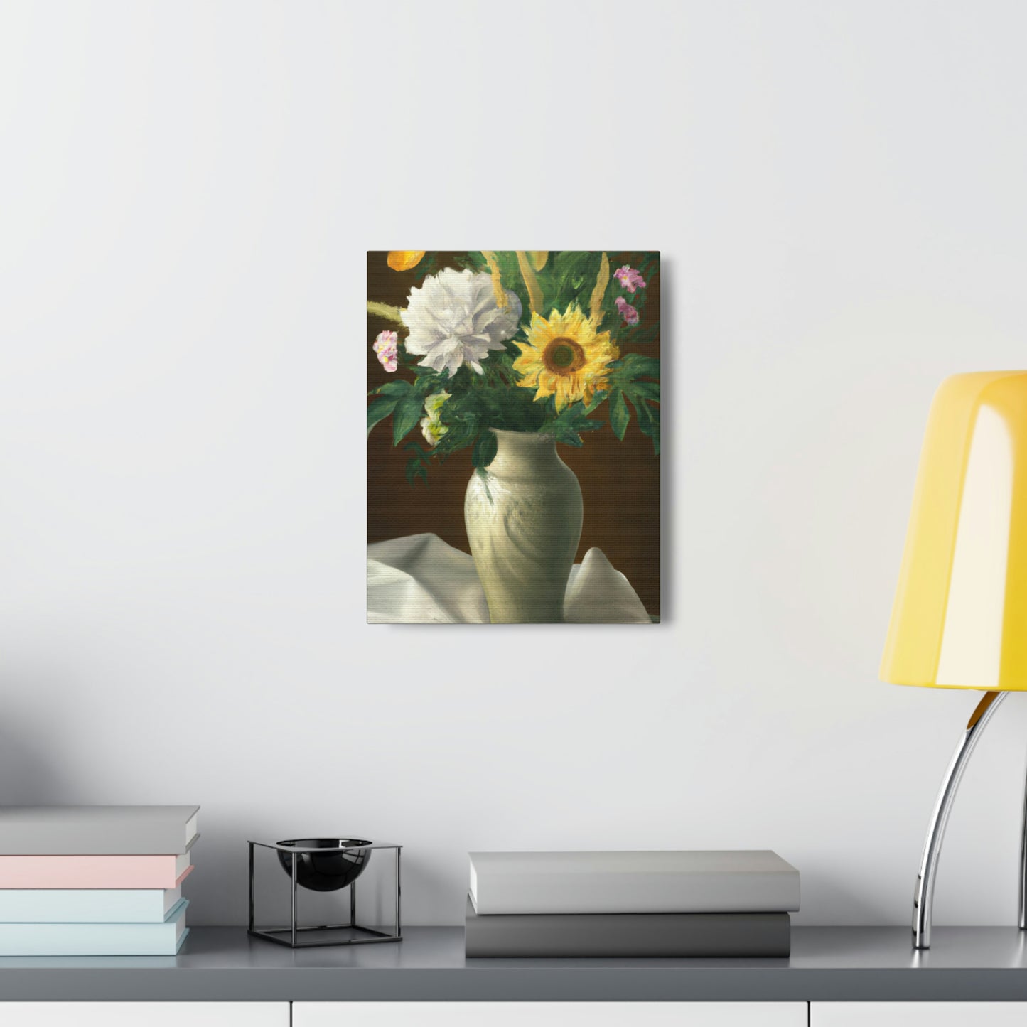 Floral Essence Glow. - Canvas