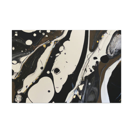 Opulent Drip Mirage. - Canvas