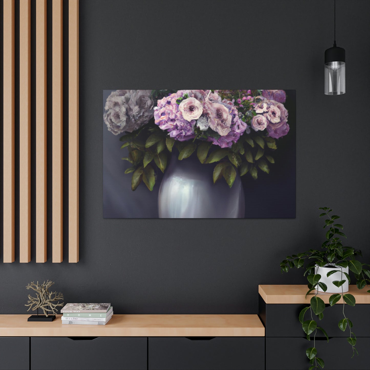 "Floral Perfection Detail" - Canvas