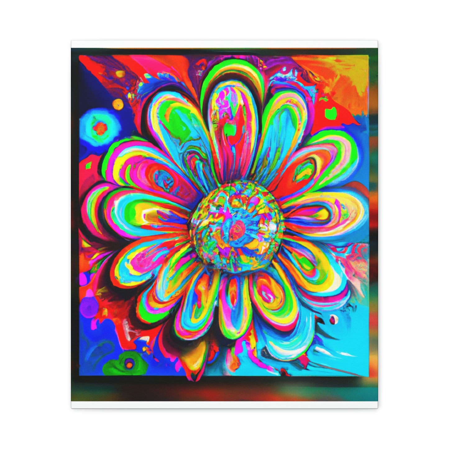 Vivid Bloom. - Canvas